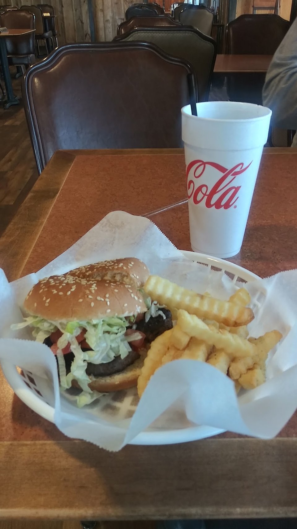 Hamburger & Fries