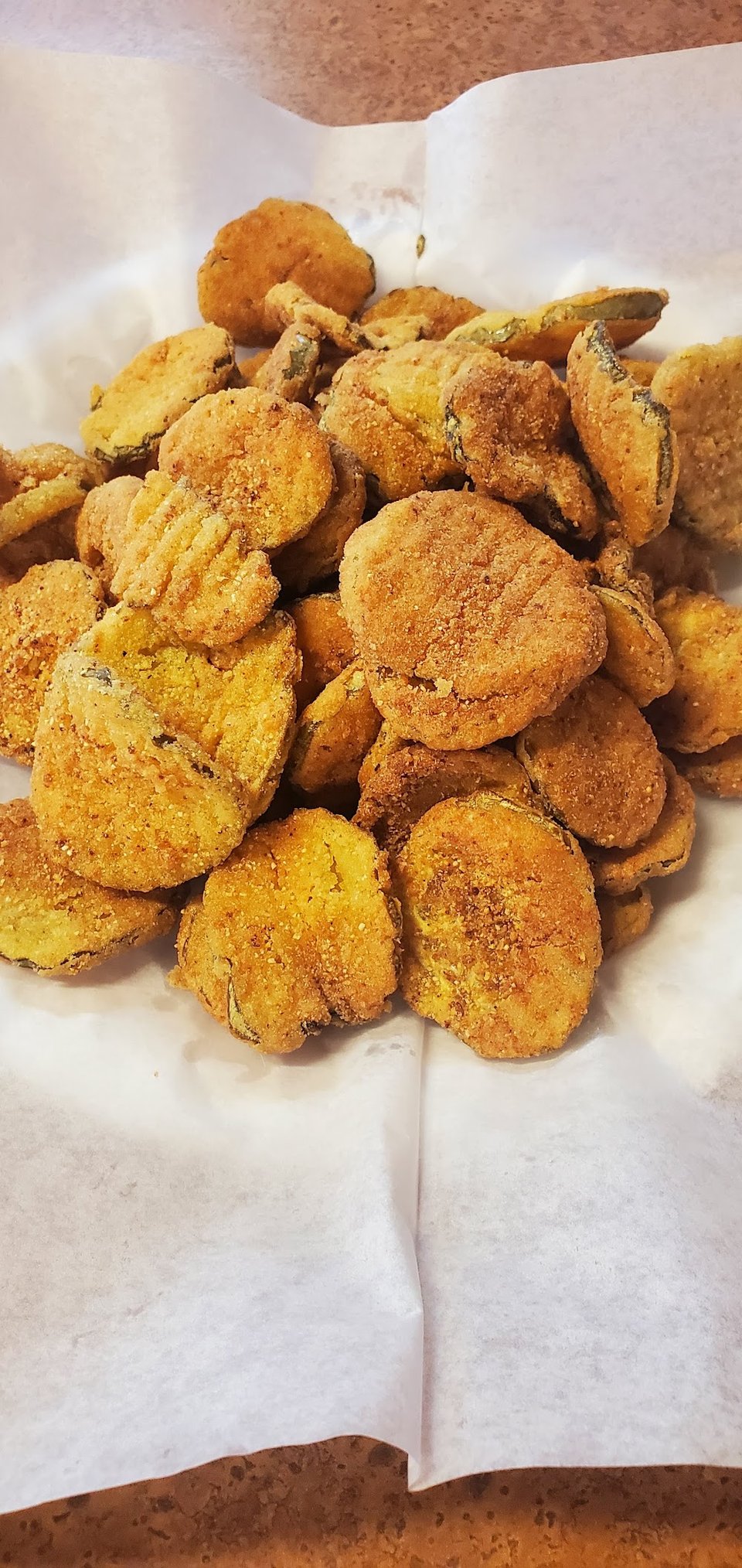 Golden Fried Mushrooms